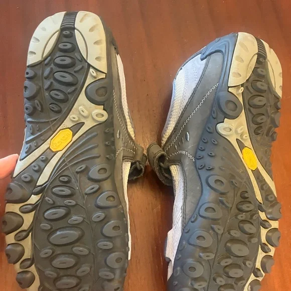 Merrell Blue, Gray and Cream Women's Sneakers - Picture 4 of 4